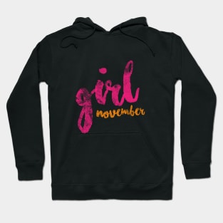 November Girl Hoodies for Sale TeePublic